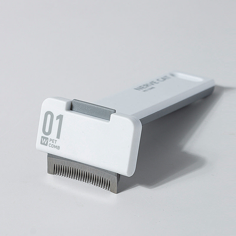 Say Goodbye to Pet Hair: The Ultimate Floating Hair Removal Grooming Tool!